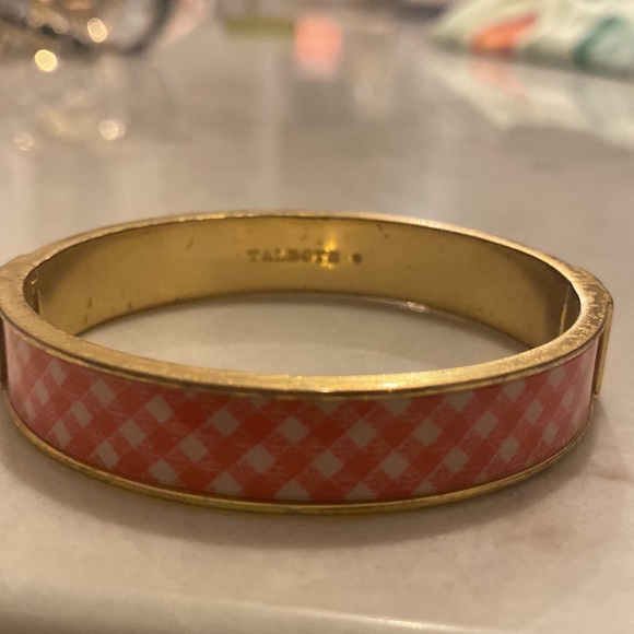 Talbots Gingham Enamel Bangle - Picture 2 of 4